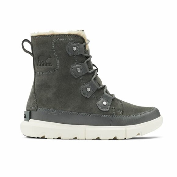 SOREL Women's Explorer II Joan Faux Fur Boot — Waterproof Suede - Size 8.5 - Picture 2 of 10